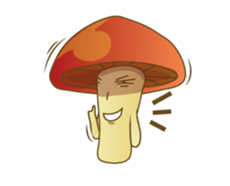 the little mushroom 555 sticker #14025535