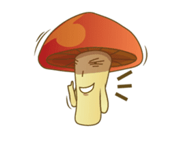 the little mushroom 555 sticker #14025535