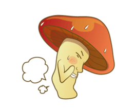 the little mushroom 555 sticker #14025536