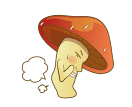 the little mushroom 555 sticker #14025536