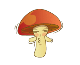 the little mushroom 555 sticker #14025537