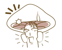 the little mushroom 555 sticker #14025546