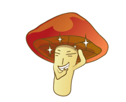 the little mushroom 555 sticker #14025547