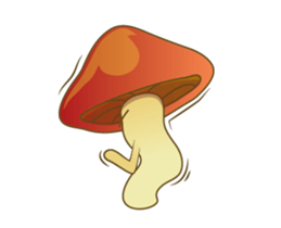 the little mushroom 555 sticker #14025548