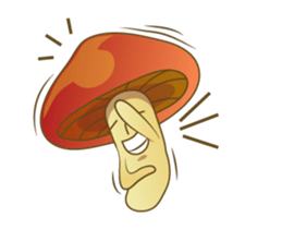 the little mushroom 555 sticker #14025550