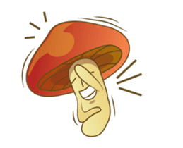 the little mushroom 555 sticker #14025550