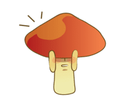 the little mushroom 555 sticker #14025555
