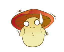 the little mushroom 555 sticker #14025556