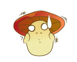 the little mushroom 555 sticker #14025556