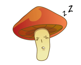 the little mushroom 555 sticker #14025557
