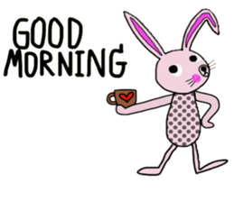 Cool Bunny. sticker #14025784