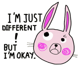 Cool Bunny. sticker #14025790