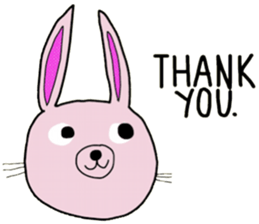 Cool Bunny. sticker #14025791