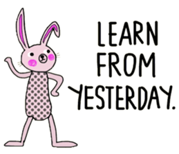 Cool Bunny. sticker #14025798