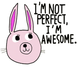 Cool Bunny. sticker #14025801