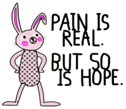 Cool Bunny. sticker #14025805