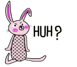 Cool Bunny. sticker #14025808