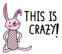 Cool Bunny. sticker #14025810