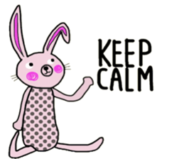 Cool Bunny. sticker #14025813