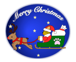 Animation happy cat's Christmas-2 sticker #14026963