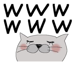 Very big letter 19 sticker #14027196