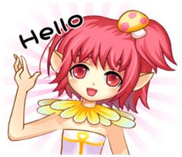 Little Flower Fairy sticker #14027278