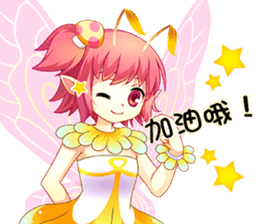 Little Flower Fairy sticker #14027282
