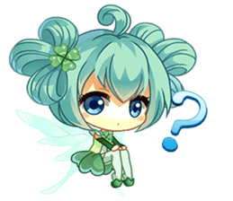 Little Flower Fairy sticker #14027287