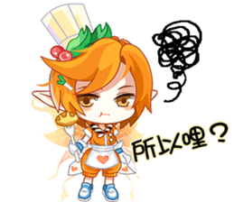 Little Flower Fairy sticker #14027288