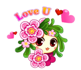 Little Flower Fairy sticker #14027302