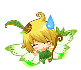 Little Flower Fairy sticker #14027304