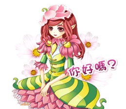 Little Flower Fairy sticker #14027310