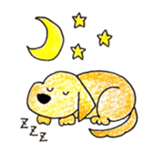 Labrador Retriever Momo's life sticker #14027700