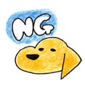 Labrador Retriever Momo's life sticker #14027703