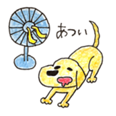 Labrador Retriever Momo's life sticker #14027708