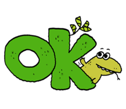 Varanus salvator cute sticker #14027825