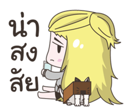 Sadsy Girl sticker #14027880