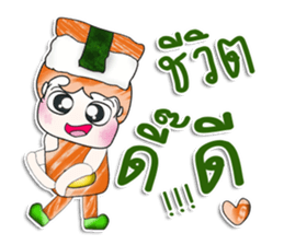 Mr. Masaru. Love sushi. ^_^ sticker #14028299