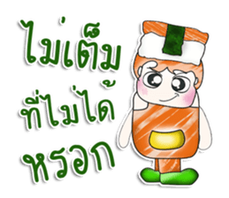 Mr. Masaru. Love sushi. ^_^ sticker #14028308