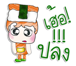 Mr. Masaru. Love sushi. ^_^ sticker #14028314