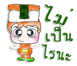 Mr. Masaru. Love sushi. ^_^ sticker #14028316