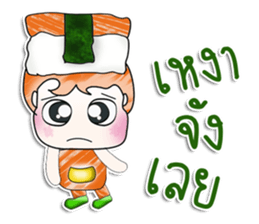 Mr. Masaru. Love sushi. ^_^ sticker #14028318
