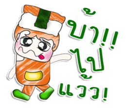 Mr. Masaru. Love sushi. ^_^ sticker #14028321