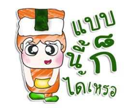 Mr. Masaru. Love sushi. ^_^ sticker #14028324