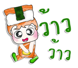 Mr. Masaru. Love sushi. ^_^ sticker #14028327