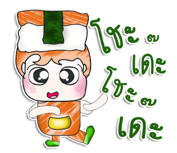 Mr. Masaru. Love sushi. ^_^ sticker #14028330