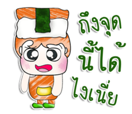 Mr. Masaru. Love sushi. ^_^ sticker #14028331