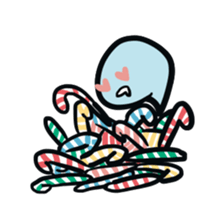 I am a Comma. (Christmas Ver.) sticker #14028458