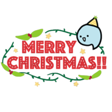 I am a Comma. (Christmas Ver.) sticker #14028462