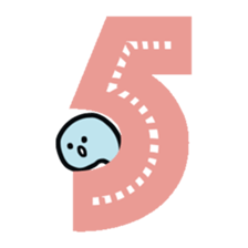 I am a Comma. (Christmas Ver.) sticker #14028464